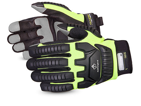 Superior Glove® Clutch Gear® Anti-Impact Mechanics Gloves #MXVSB 